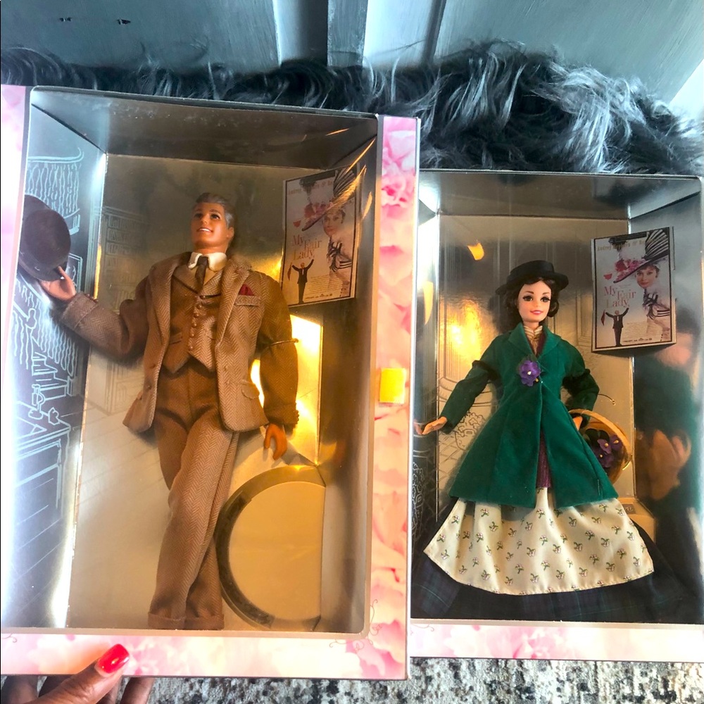 Mint condition NIB Ken/Barbie My Fair Lady Dolls